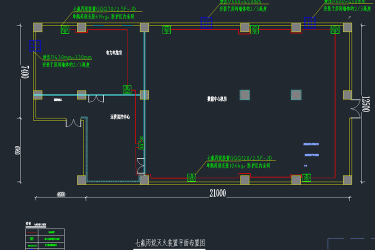 數(shù)據(jù)機房滅火系統(tǒng)設計方案