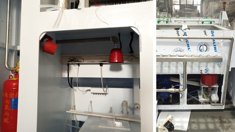 超聲波清洗機(jī)自動(dòng)滅火裝置