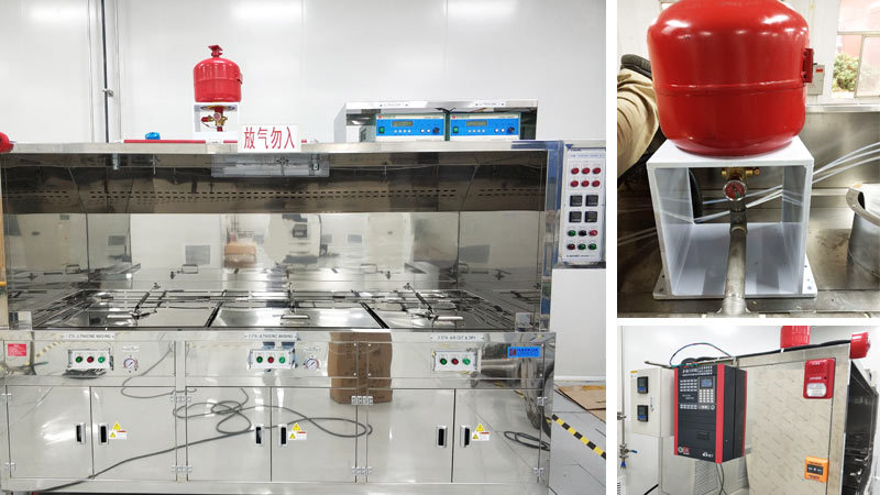超聲波清洗機(jī)自動(dòng)滅火裝置