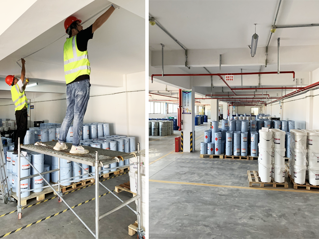 ?；穫}庫自動滅火系統(tǒng)管道施工圖