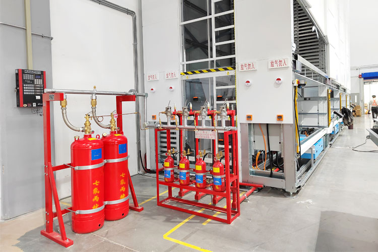 立體貨柜七氟丙烷滅火系統(tǒng)