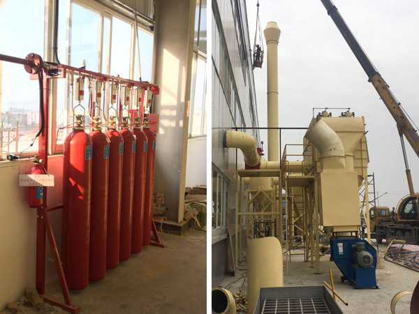 除塵器高壓二氧化碳滅火系統(tǒng)