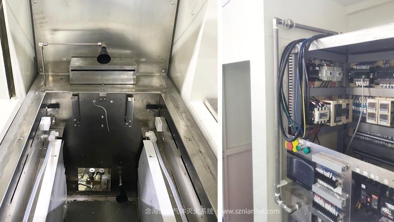 超聲波清洗機(jī)滅火裝置