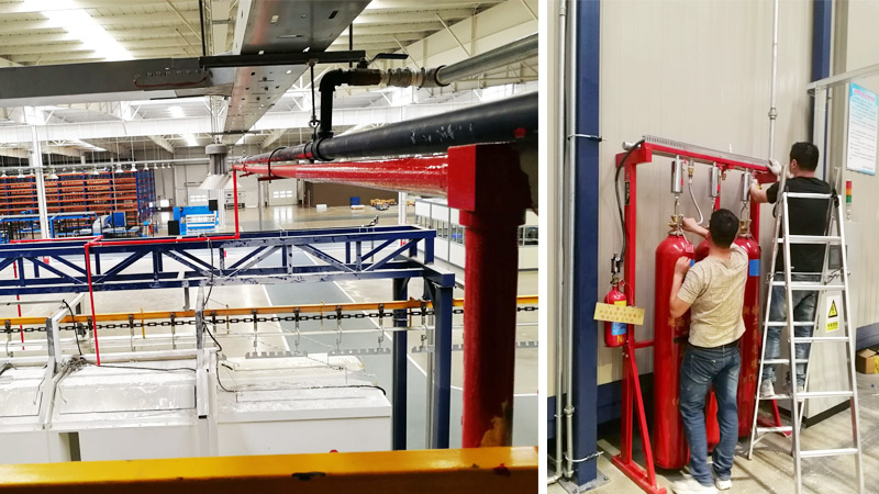 噴涂房二氧化碳滅火系統(tǒng)